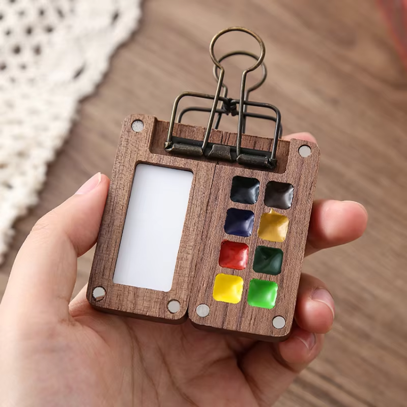 Pocket Artist - Portable Travel Watercolor Set (8/15 Colors Available)