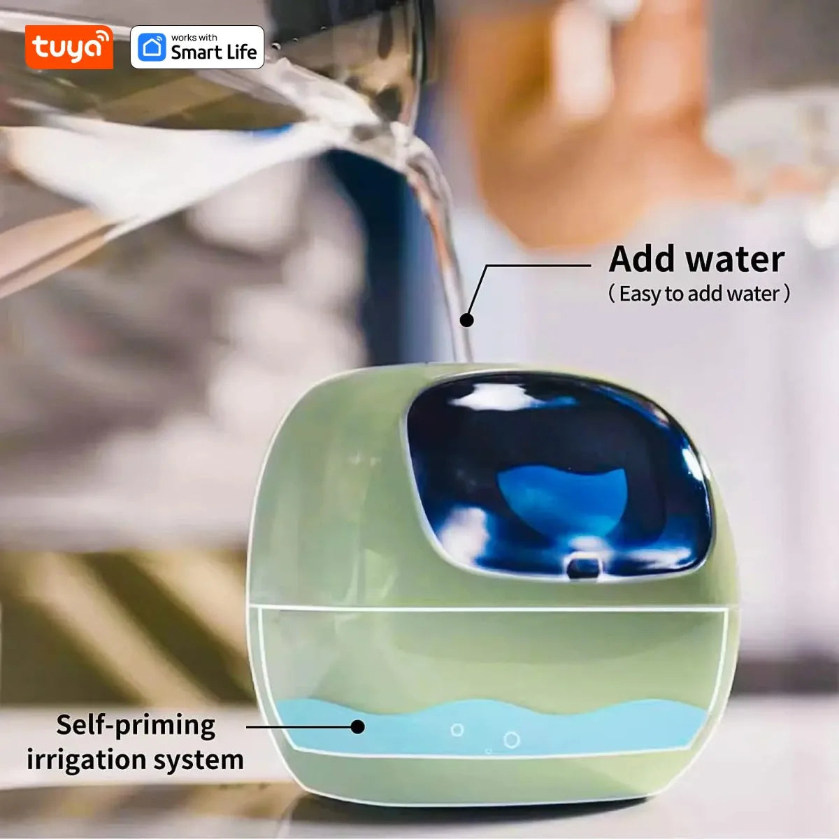 IVY Plant Cute Pet Robot – Interactive Smart Planter with Digital Face, AI-Powered Care, and Air Purification