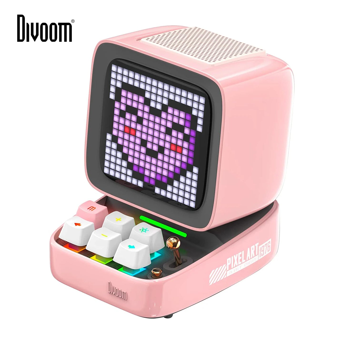 Divoom Ditoo-Pro – Mini Retro Pixel Art Bluetooth Speaker with DIY LED Display and Smart Entertainment Features
